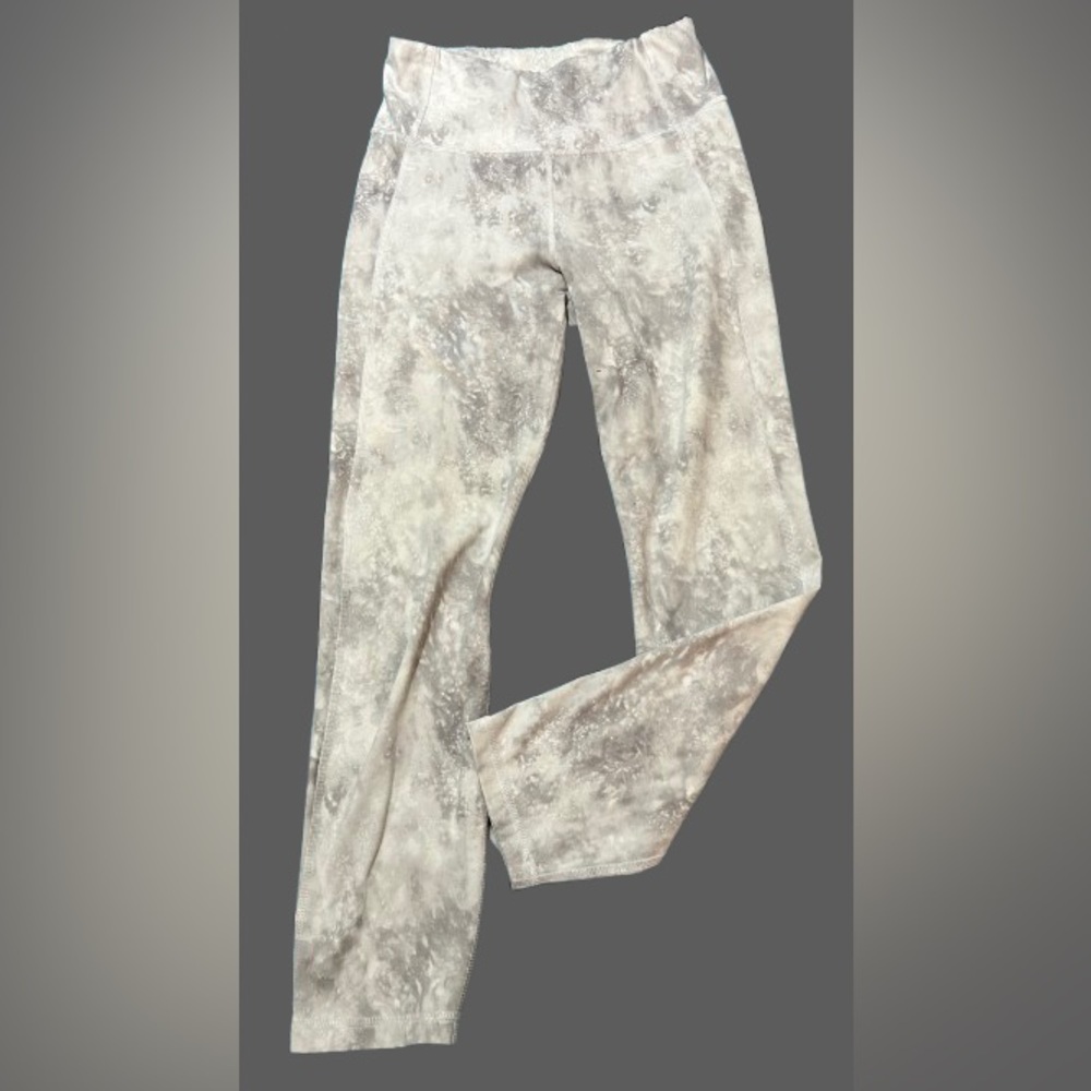 All In Motion Marble Print Waist High-Rise 7/8 Leggings from Target